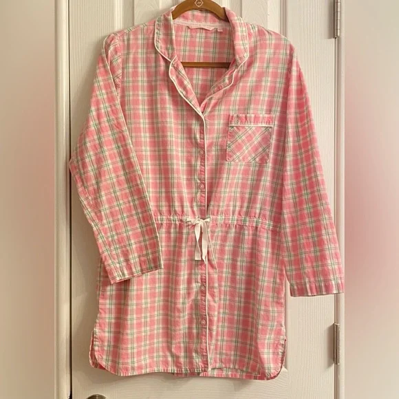 Victoria's Secret Cotton Long Sleeve
Sleepshirt, Size: Small - Picture 2 of 11